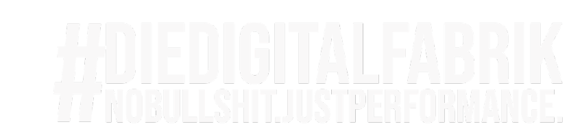 #Die.Digitalfabrik Logo NoBullshit.JustPerformance